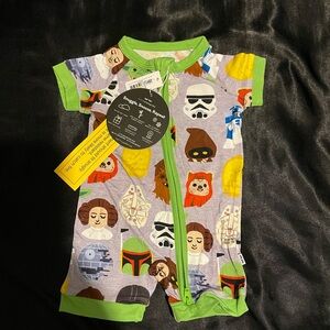 Little Sleepies Star Wars Shorty 💚